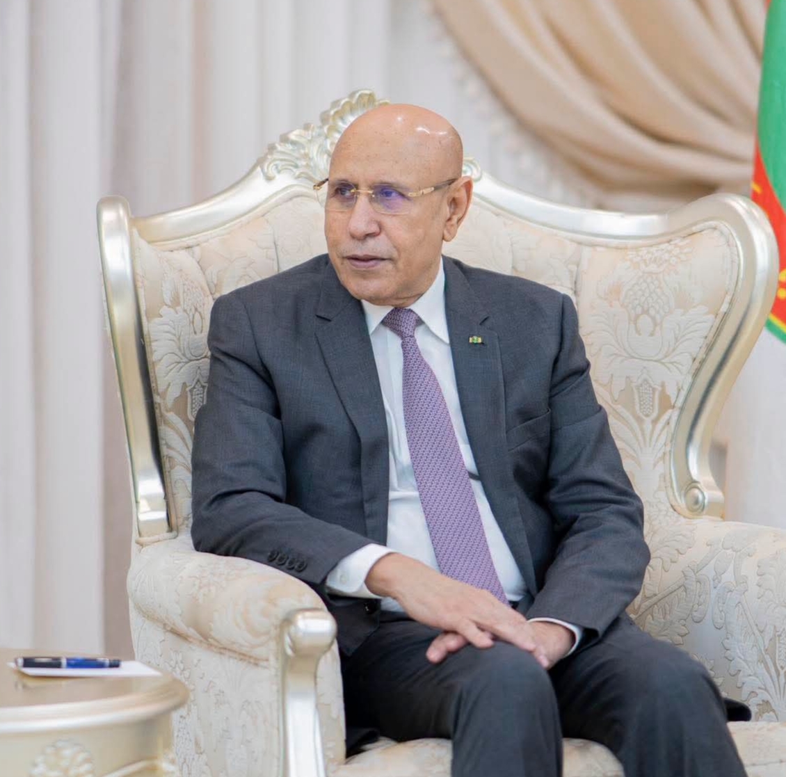 الغزواني يستقبل وفدين استثماريين سعوديين