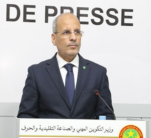 ولد أييه: زيادة مقاعد التكوين المهني 500% وإدماج الخريجين 80%