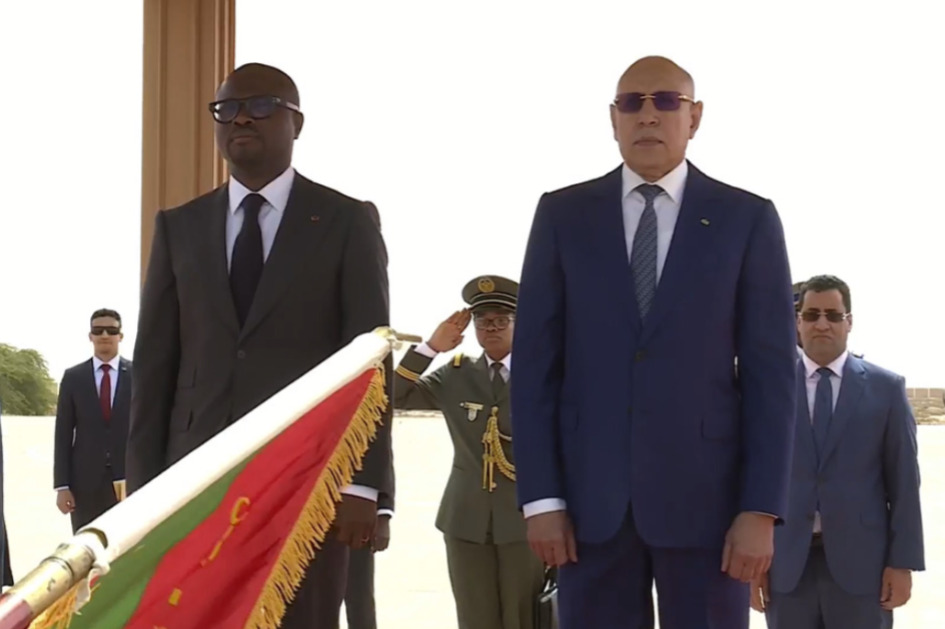الغزواني يعقد لقاء ثنائيا مع رئيس بنين