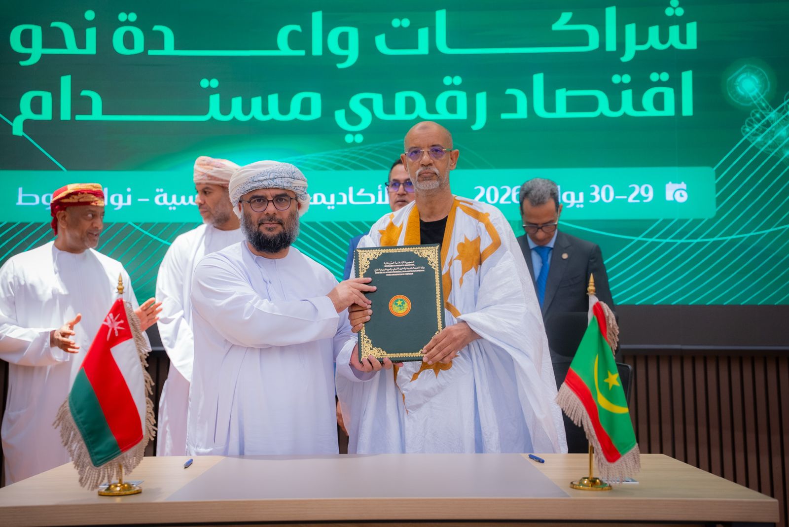 موريتانيا وعُمان توقعان اتفاقية تعاون في مجال الرقمنة
