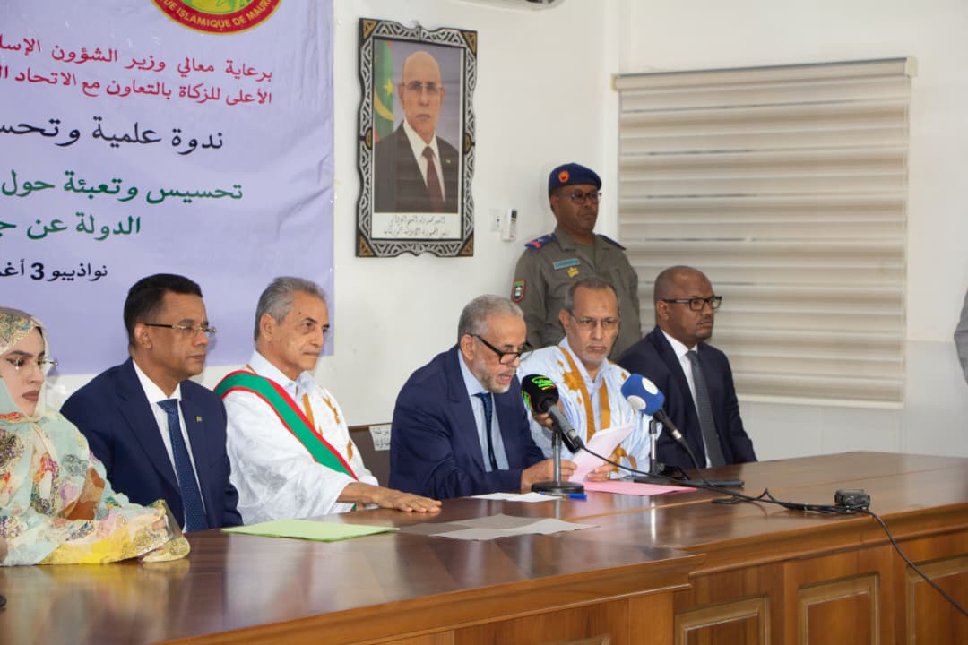 المجلس الأعلى للزكاة يباشر التوزيع في نواذيبو