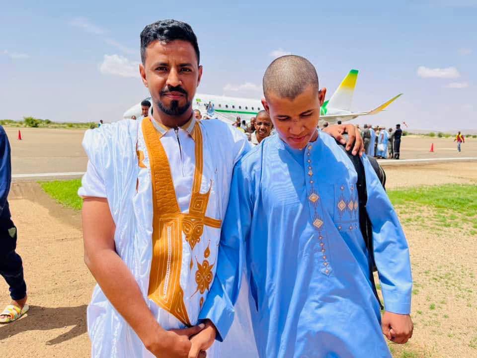 وصول الموريتانيين المفرج عنهم من مالي إلى النعمة