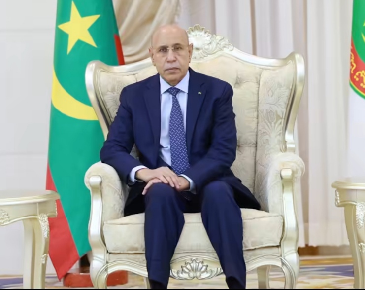 الغزواني يستقبل رئيس أركان الجيوش السنغالي