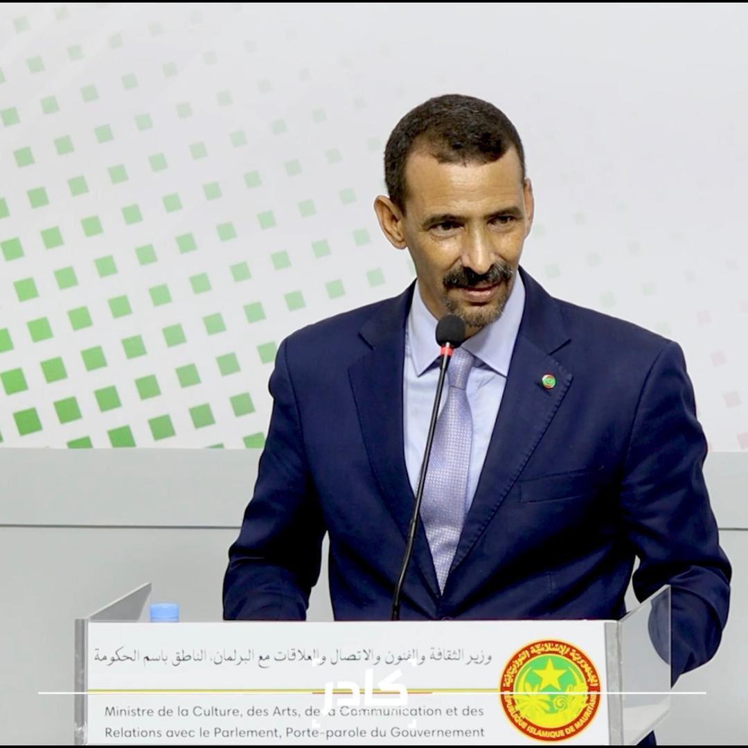 ولد مدو: نأمل إطلاق الحوار بالثلث الأخير من العام