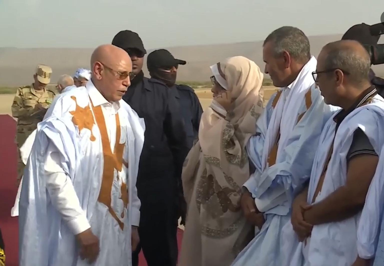 الغزواني يصل أطار