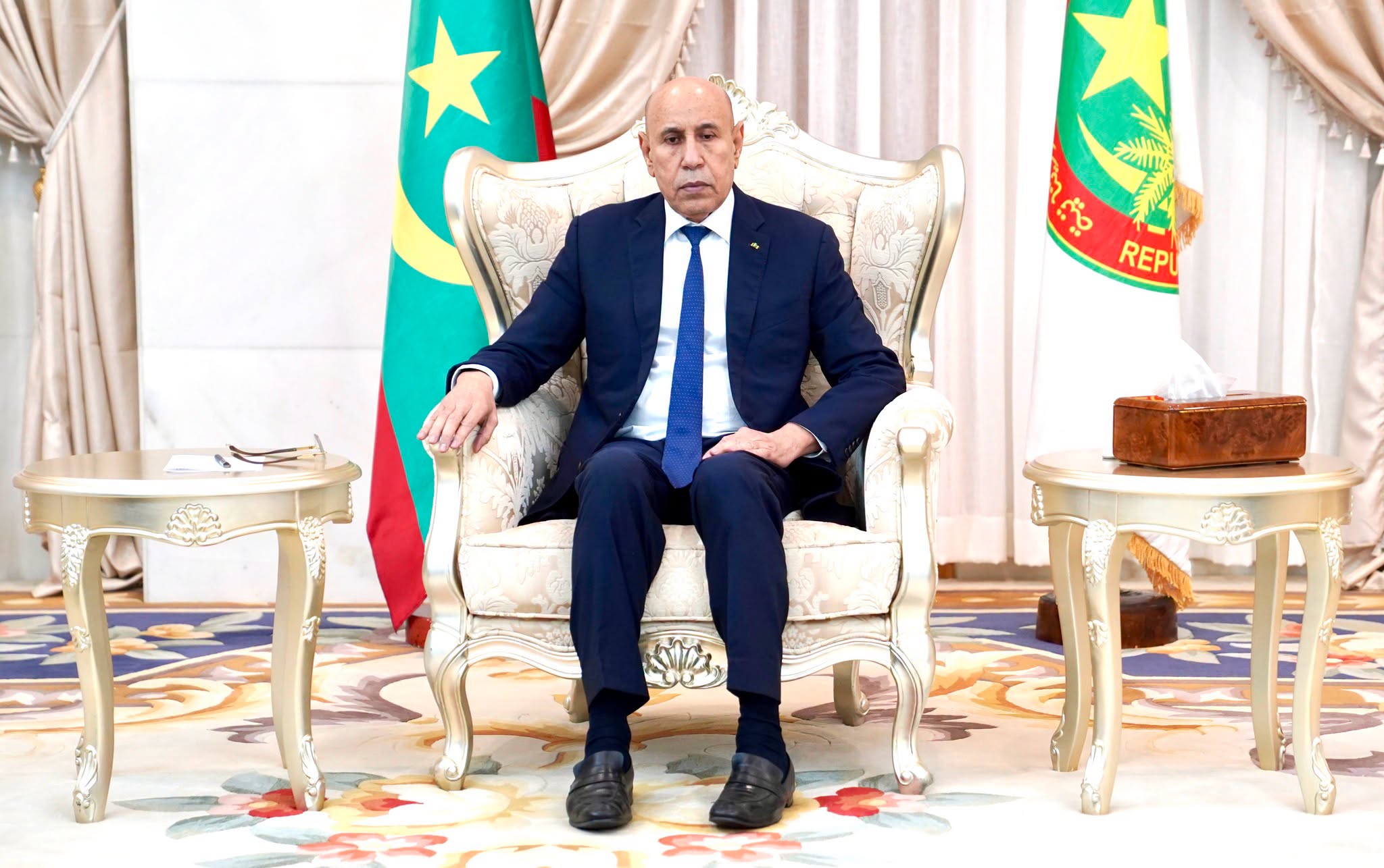 الغزواني يتابع سير العمل بمستشفى الأنكولوجيا في نواكشوط
