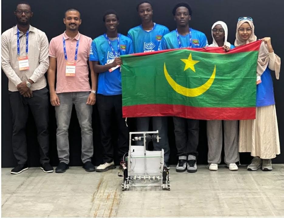 موريتانيا الأولى إفريقيا في التحدي العالمي للروبوتات 2026