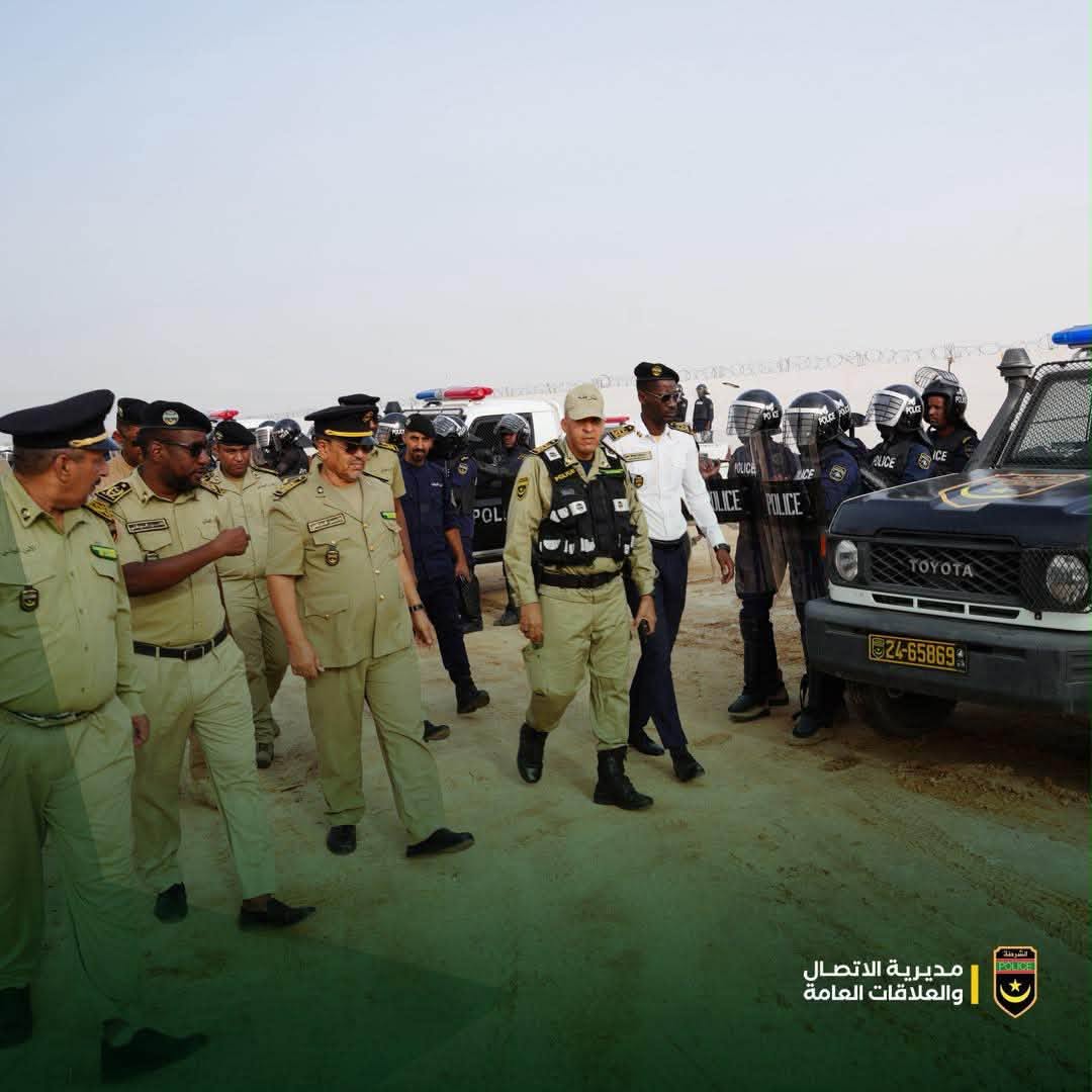الأمن الوطني يختتم تدريب سرايا حفظ النظام بنواكشوط