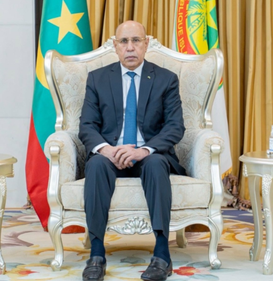 الغزواني يتسلم أوراق اعتماد عدد من السفراء