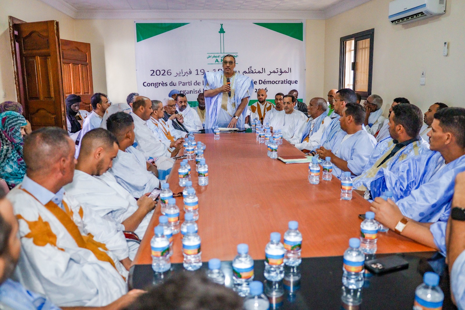 انطلاق المؤتمر العام لحزب التحالف الوطني الديمقراطي